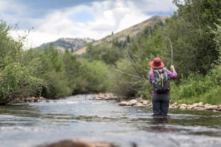 Fly fishing